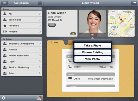 Colleagues by Taptera app review