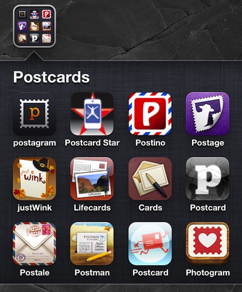 15 iPhone apps for sending Photo Postcards