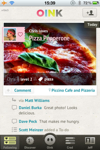 Oink iPhone app review