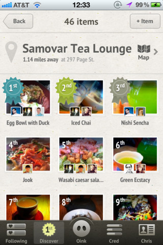 Oink iPhone app review