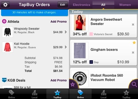 TapBuy Deals iPhone app review