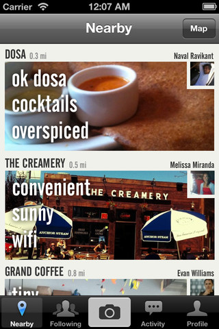 Tiny Review iPhone app