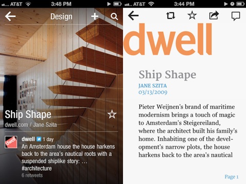Flipboard for iPhone