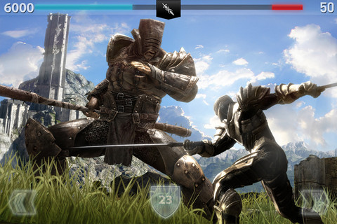 Infinity Blade II iOS game review