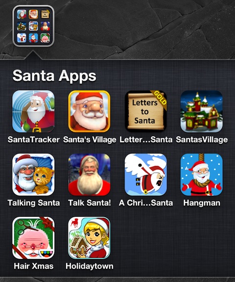 Santa iPhone Apps for the Holidays