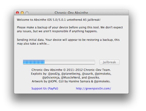 Absinthe 2.0 Jailbreak for iOS 5.1.1 Released [Download Links]