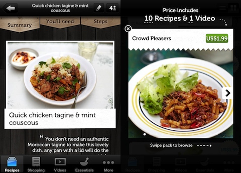 Jamie’s Recipes iPhone app review