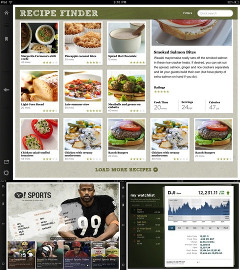 Livestand from Yahoo! iPad app review