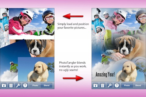 PhotoTangler Collage Maker iPhone app review