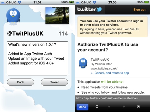 TwitPlus iPhone app review