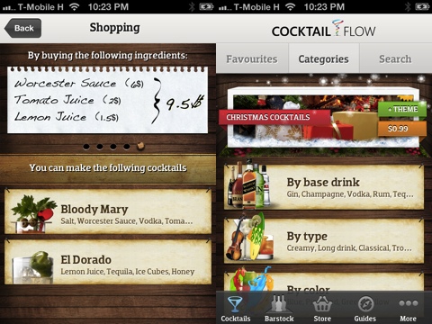 Cocktail Flow iPhone app review