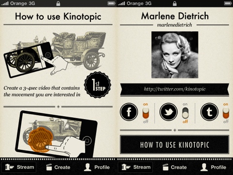 Kinotopic iPhone app review