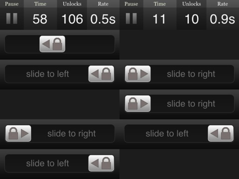 Slide to Unlock game for iPhone