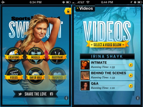 Sports Illustrated Swimsuit 2012 iPhone app