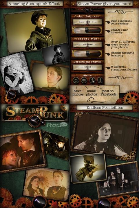 Steampunk PhotoTada iPhone app review