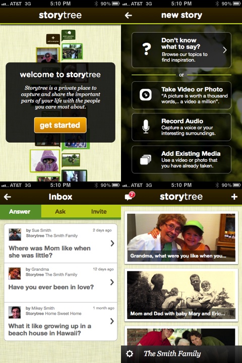 Storytree iPhone app review