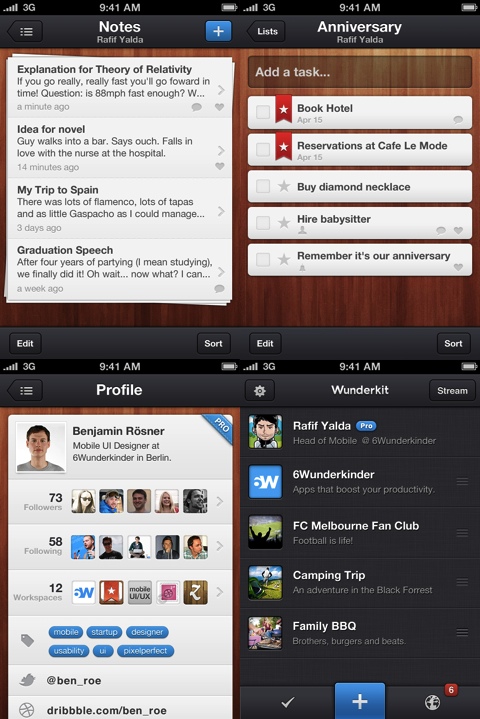 Wunderkit iPhone app review