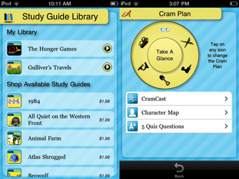 CliffNotes to Go for iPhone
