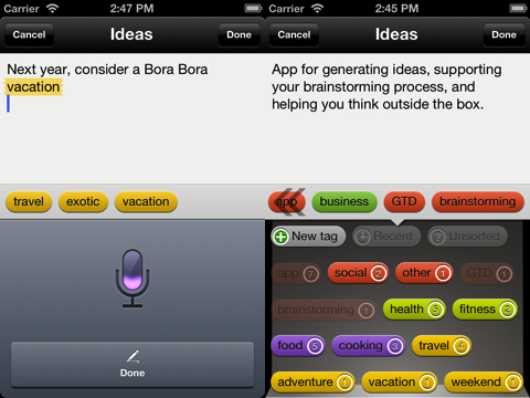 Ideas - Idea generation assistant App Review