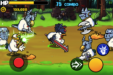 Chicken Revolution : Warrior iPhone app review