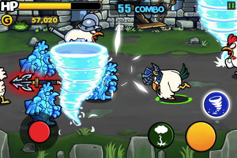 Chicken Revolution : Warrior iPhone app review