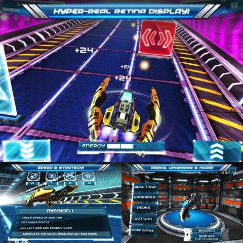 Ion Racer iPhone game review