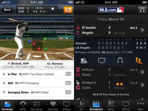 MLB.com At Bat iPhone and iPad app review