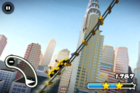 New York 3D Rollercoaster Rush iPhone app review