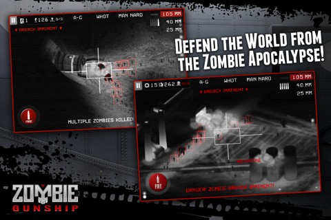 Zombie Gunship iPhone game review