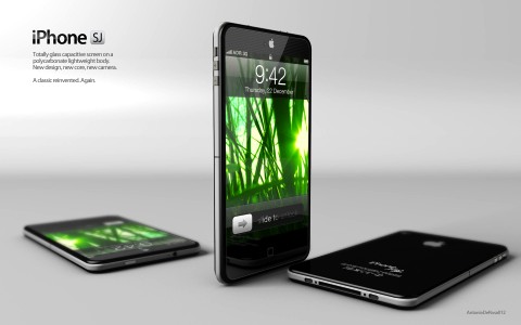 iPhone 5 concept by Antonio De Rosa - iPhone SJ
