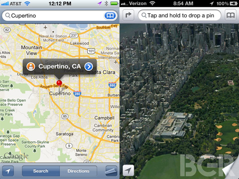 iPhone 5 Maps app revamped with 3D features