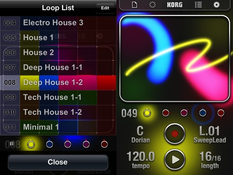 KORG iKaossilator iPhone and iPad app review