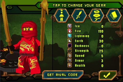 LEGO Ninjago: Rise of the Snakes iPhone app review