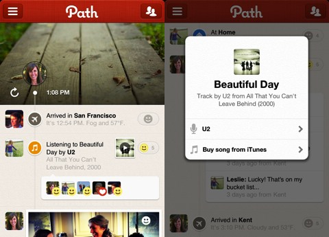 Path iPhone app review