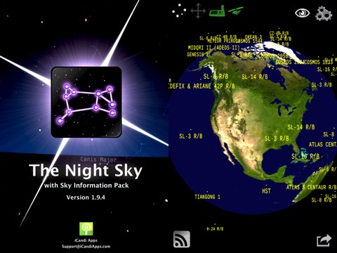 The Night Sky iPhone app review