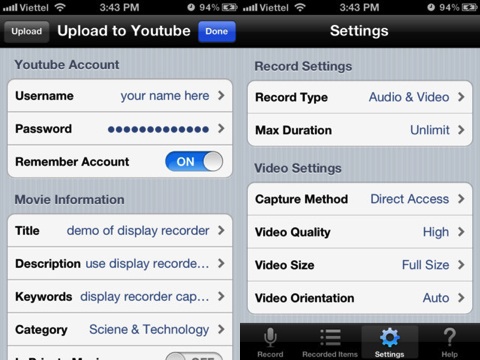 Display Recorder iPhone app review