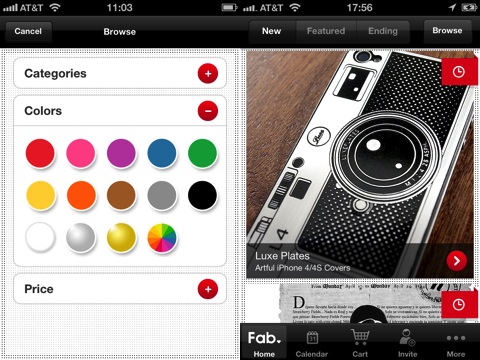 Fab.com iPhone app review