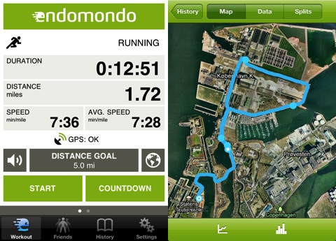 Endomondo Sports Tracker iPhone app review