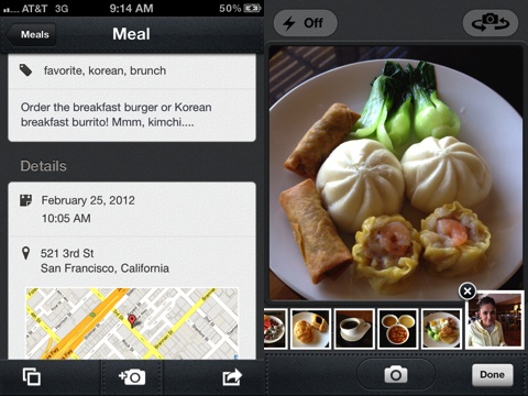 Evernote Food iPhone app review