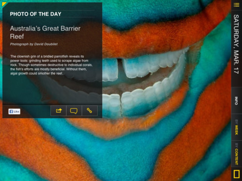 National Geographic Today iPad app review