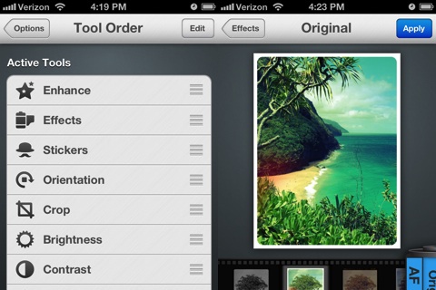 Photo Editor by Aviary iPhone app review