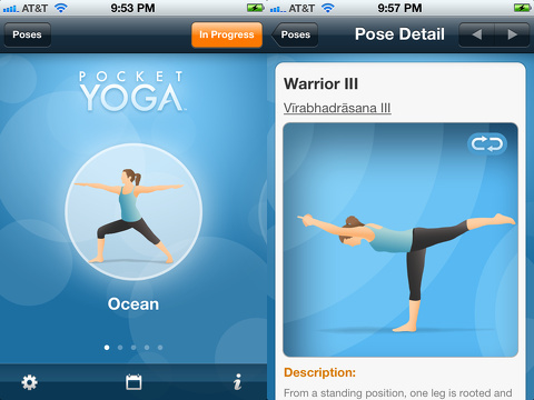 Pocket Yoga iPhone app review