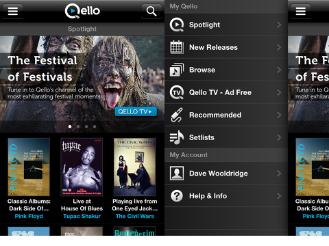 Qello - Watch HD Music Concerts iOS app review