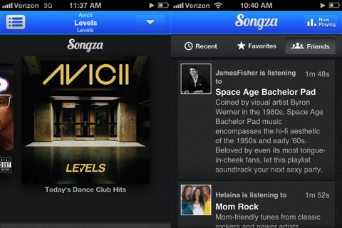 Songza iPhone app review