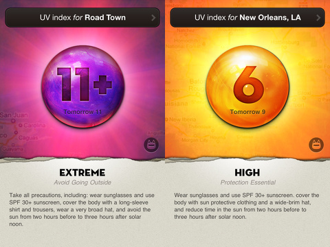 Ultraviolet ~ UV Index iPhone app review