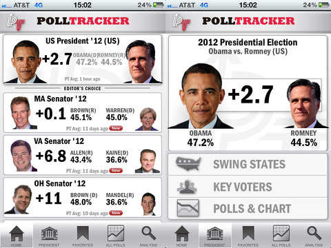 PollTracker iPhone App