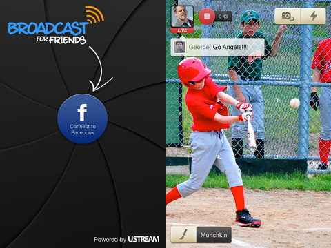Broadcast for Friends (BFF) by Ustream app review
