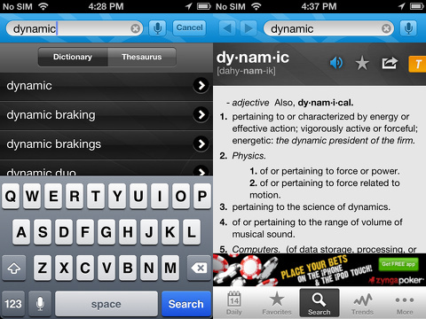 Dictionary.com - Dictionary & Thesaurus - Free