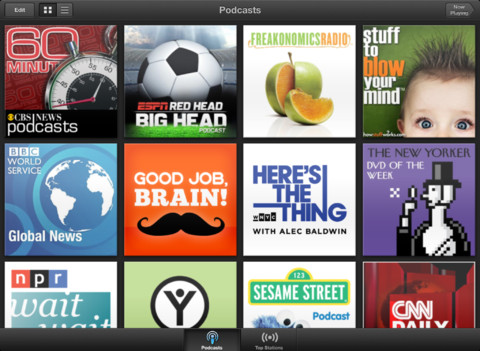 Podcasts app review - iPad