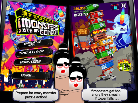 App review: Super Monsters Ate My Condo